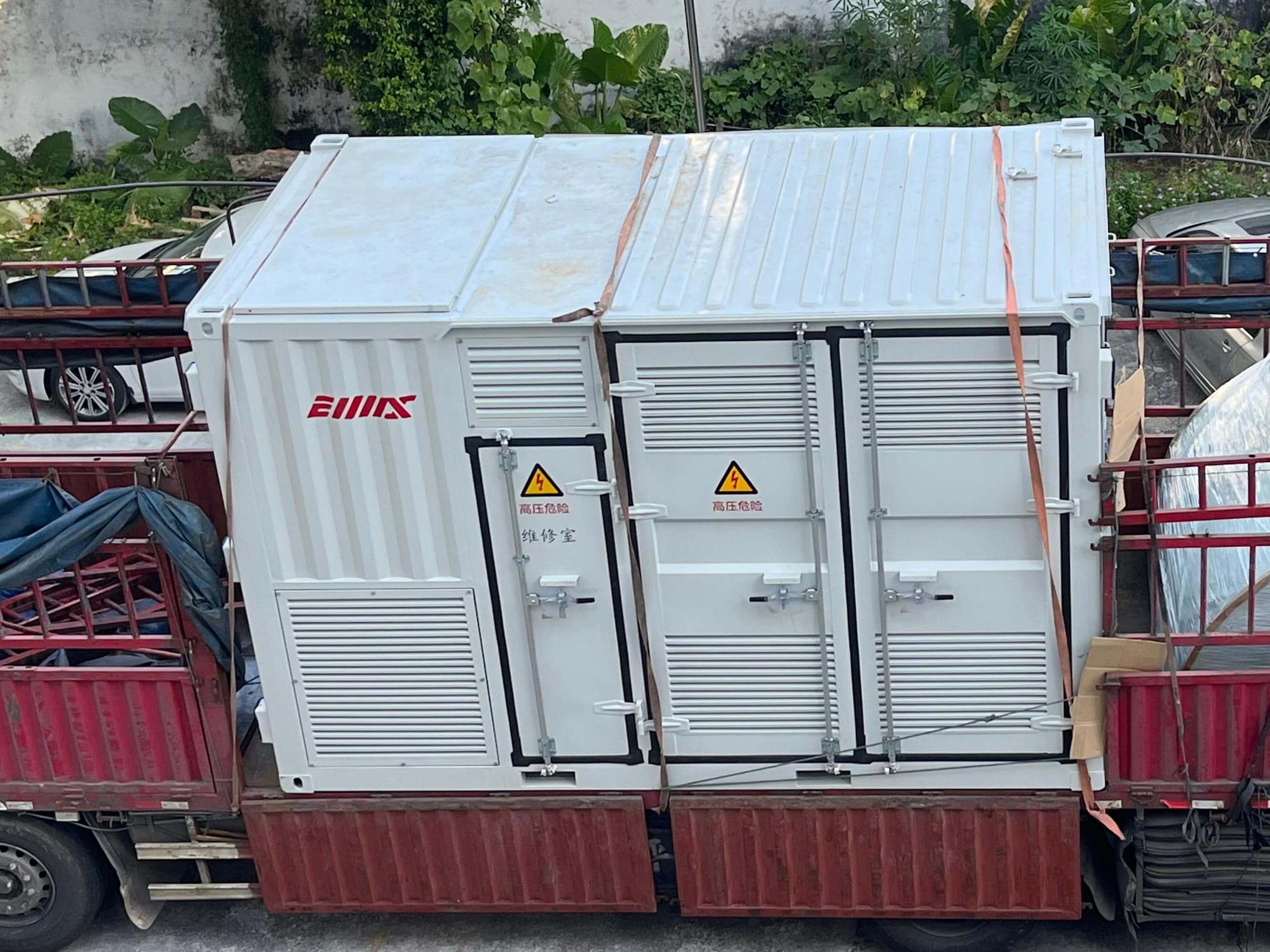 bancs de chargement de conteneurs