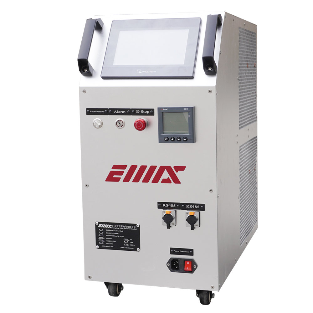 Banque de charge portable de 100 kW pour les tests du système électrique 